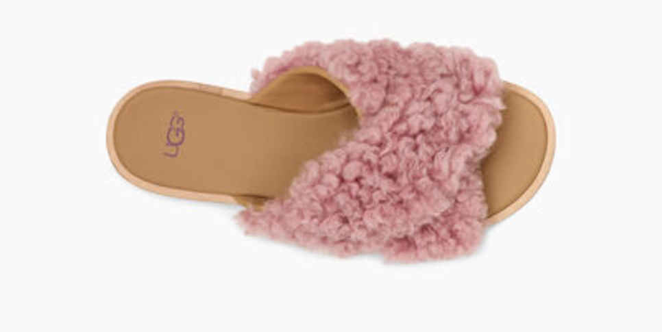 Joni Furry Slide Sandals UGG Official